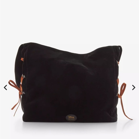 Her Universe Disney Hocus Pocus Black Icons Velvet Embroidered Crossbody Bag NWT - Picture 3 of 16